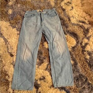 Relaxed straight light blue washed Levi’s 559 34,30